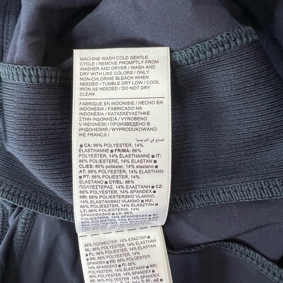 NWT Athleta Brooklyn Mid Rise Ankle Pant in Navy Blue, size 8 - Picture 9 of 11